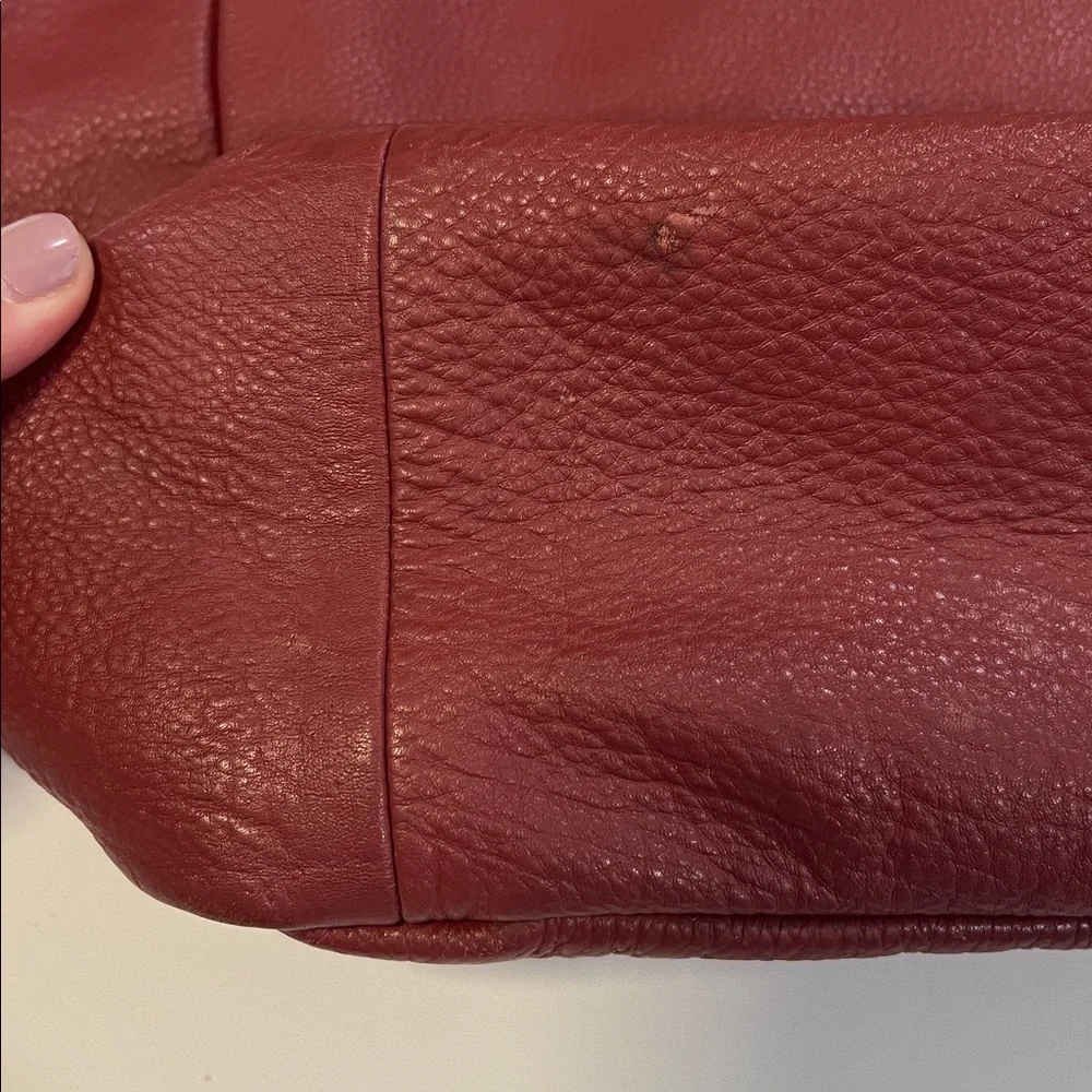 Lucky Brand - Burnt Henna Rhyn Leather Hobo Tote